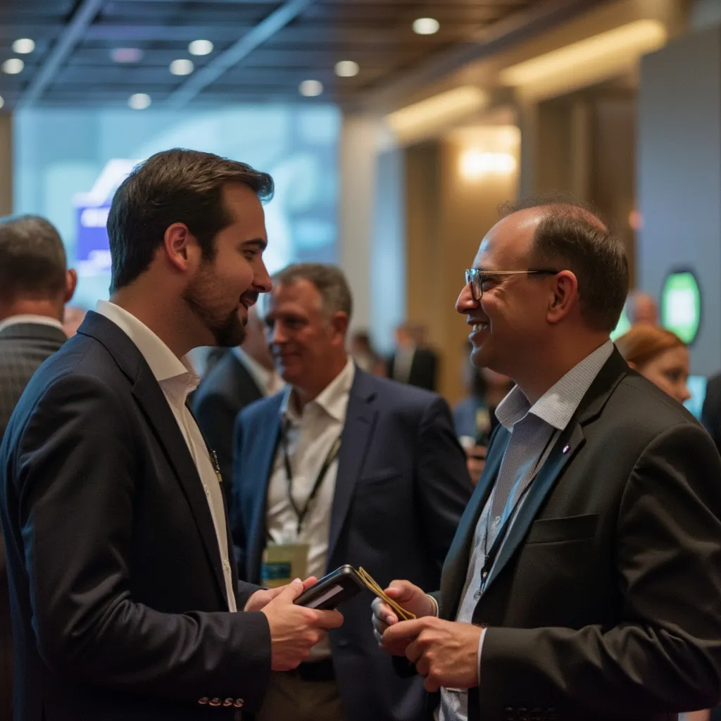 Evento de networking financiero